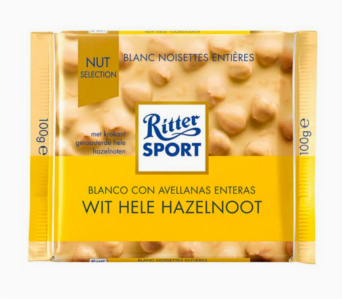 Ritter Sport Whole Hazelnuts 100g
