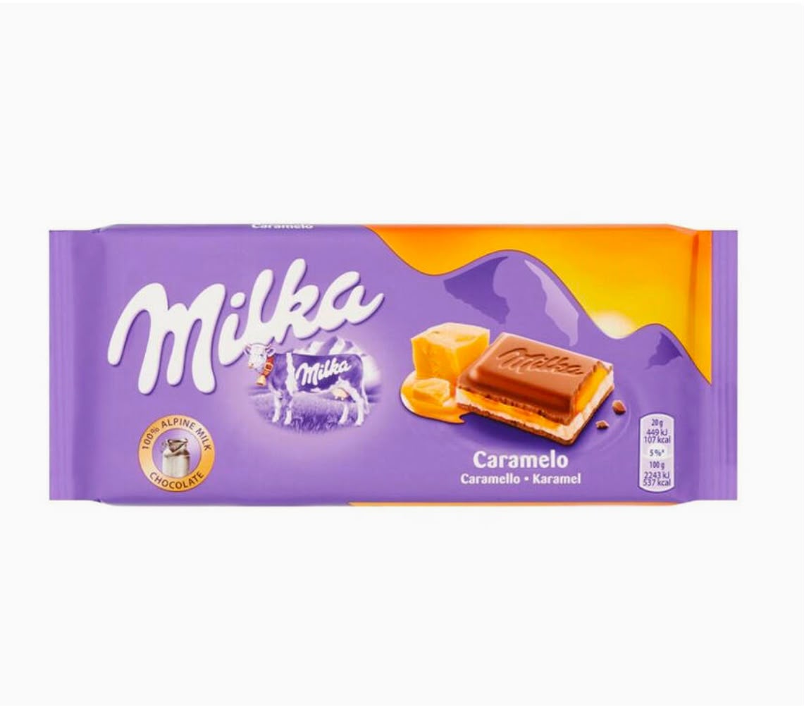 Milka Caramel 100g