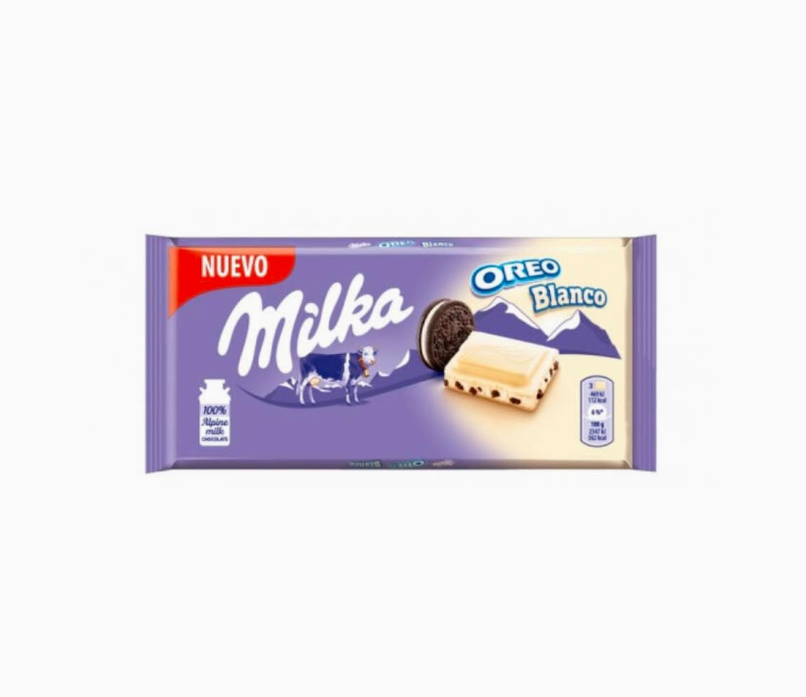 Milka Oreo White 100g