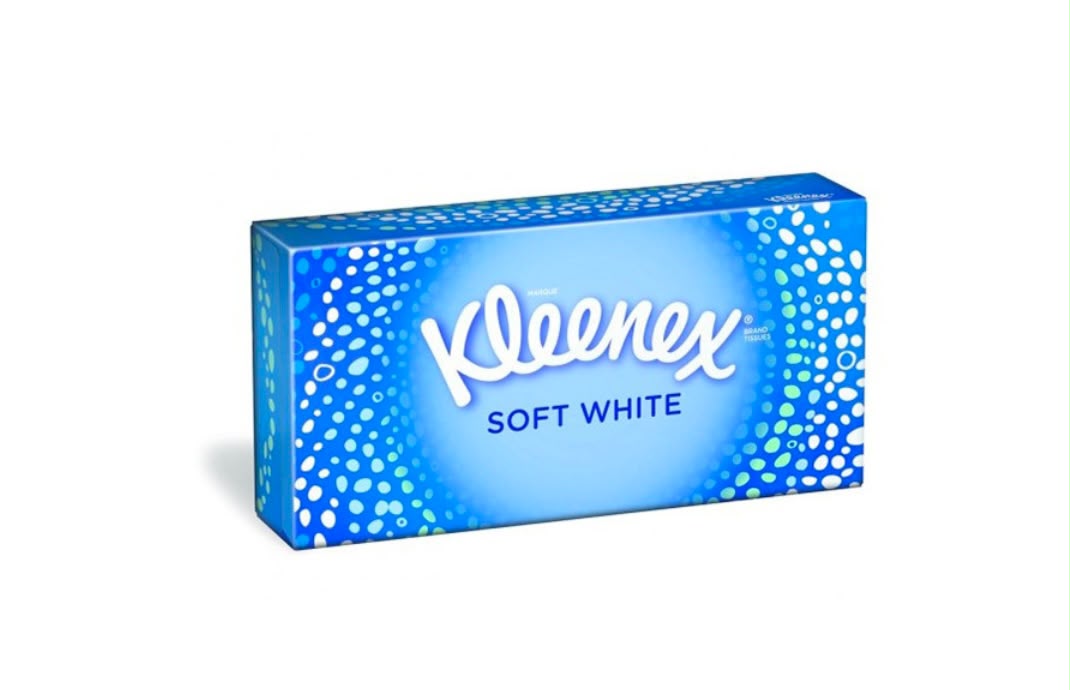 Kleenex Soft White Tissues