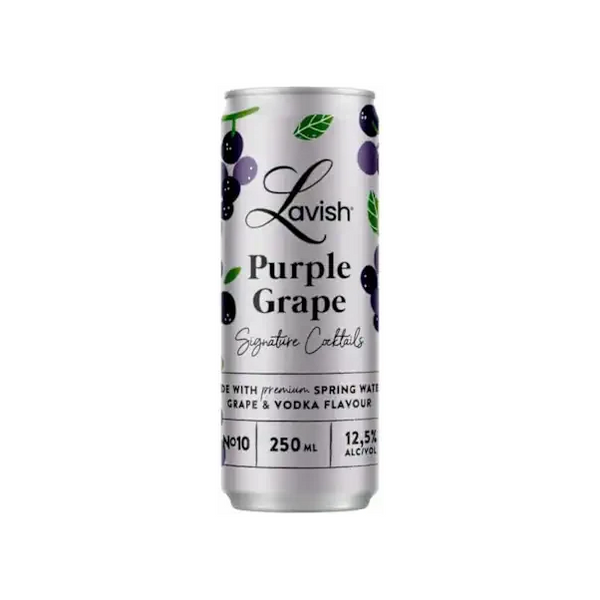 Lavish Purple Grape Cocktail 250ml