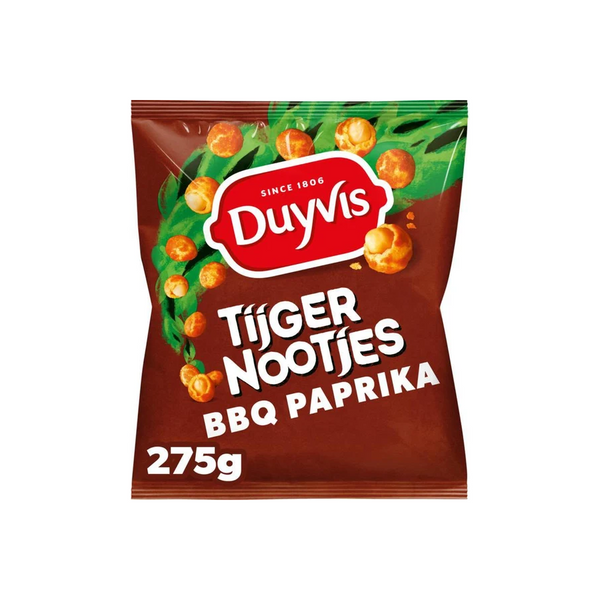 Duyvis Borrelnootjes Tijger BBQ Paprika 275g