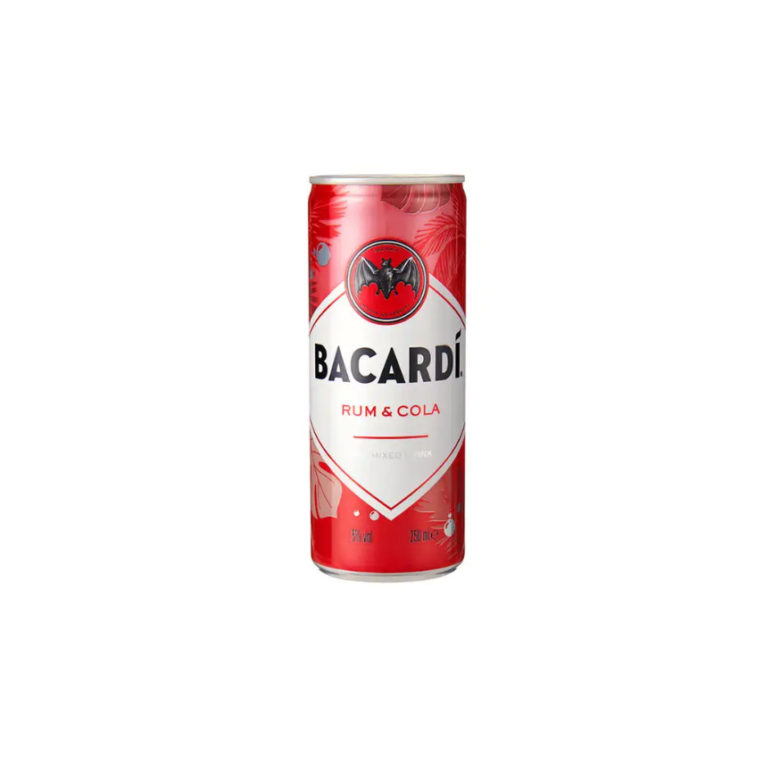Bacardi Rum Cola 250ml