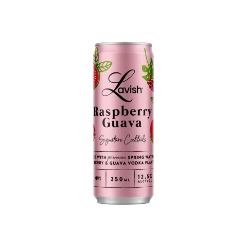 Lavish Raspberry Guava Cocktail 250ml
